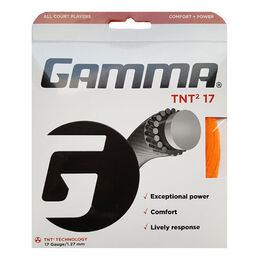 Tenisové Struny Gamma TNT2 12,2m orange